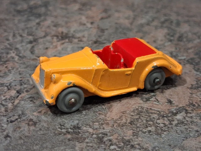 Dinky Toys Dublo N°062 – Singer Roadster – Échelle 1/76 – Orange – Occasion