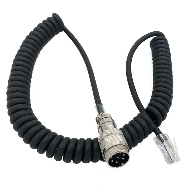 Adattatore Cavo Microfono Modulare Da 8 Pin A RJ-45 Per YAESU - Foto 6