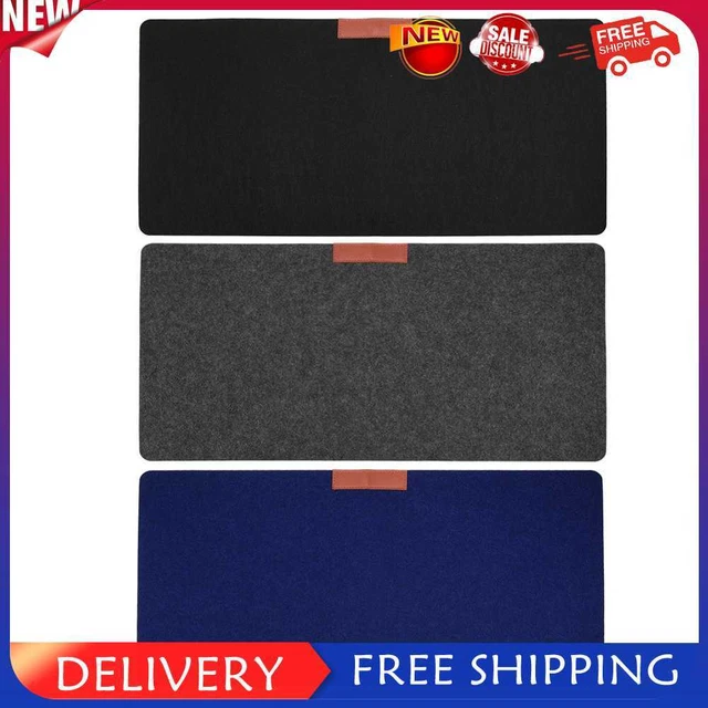 OFFICE COMPUTER DESK Table Mat Keyboard Mouse Pad Felt Laptop Cushion ...