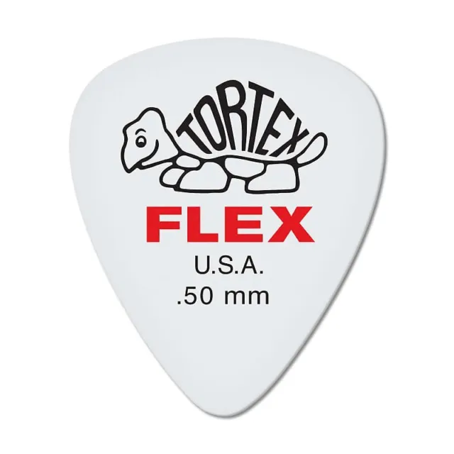 Dunlop Tortex Flex Standard Picks (12 Pack, .50mm)