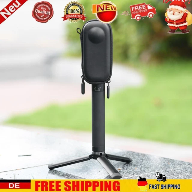 Hartschalen-Schutzhülle PU-Tragetasche für Insta360 One X3/2 (schwarz)
