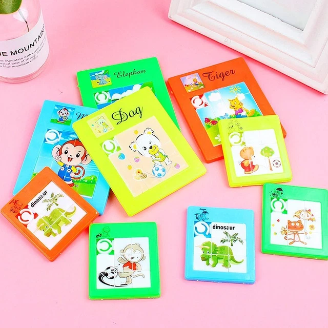 Regalo Niños Niñas Niños Bebé Ducha Rompecabezas Juguete Animales Juego