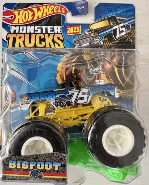 Hot Wheels Monster Trucks 1:43 Scale Light and Sound - Bigfoot – Yummy  Boutique