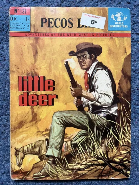 Pecos Bill Wild West Picture Library Comic No. 131 Little Deer