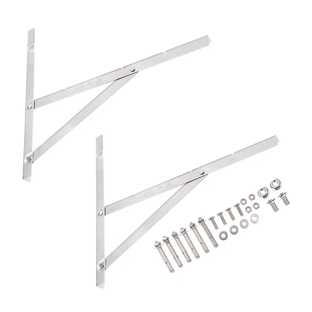 Montaje Soporte para 9000-30000BTU A/C Calor Bomba Sistema Soporta Hasta 441 Lbs