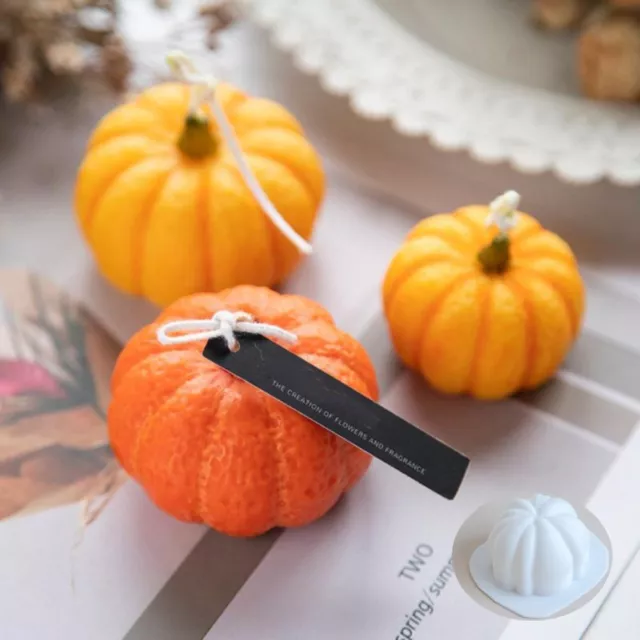 Silicone Candles Mould Halloween Decoration Pumpkin Aromatherapy Candles