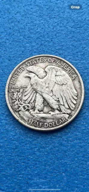 1943 Usa Silver Half Dollar 2