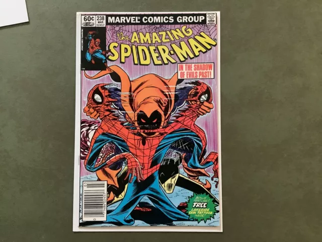 Marvel Comics 1983 The Amazing Spider Man #238 W/ Tattooz Intact Nice!