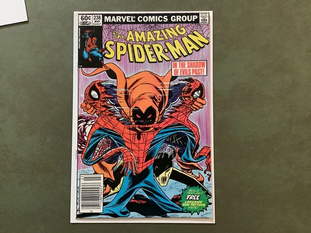 Marvel Comics 1983 The Amazing Spider Man #238 W/ Tattooz Intact Nice!