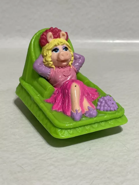 Vtg Miss Piggy Jim Henson Muppets In Lounge Chair Grapevine Tub Toy