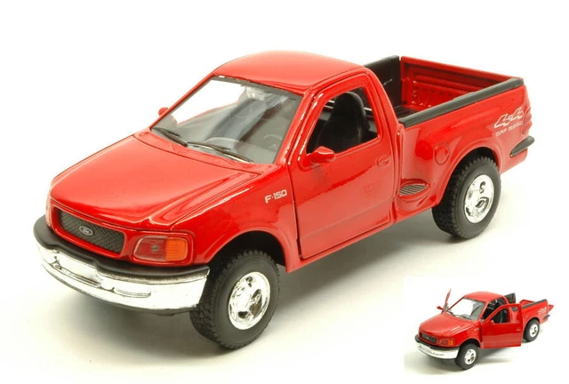 Welly Ford F*150 Pick-Up Tuning Blau Mit Flammen 10 Produktbild-Vorschau 10