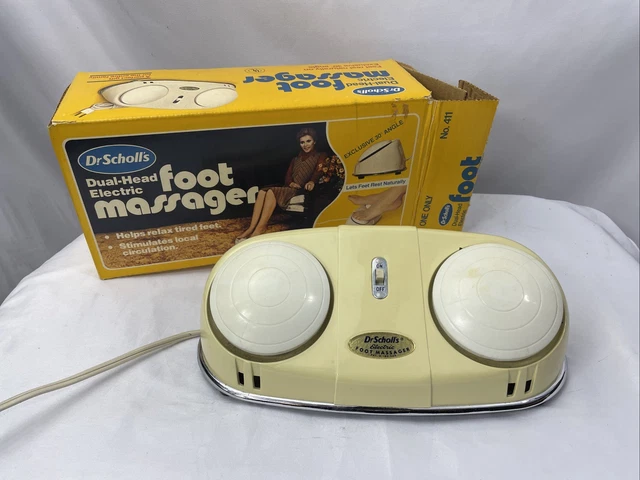 RED FOOT SPA Plus Heat Massager Dr Scholls Rolling Foot DR6622 Open Box  $42.87