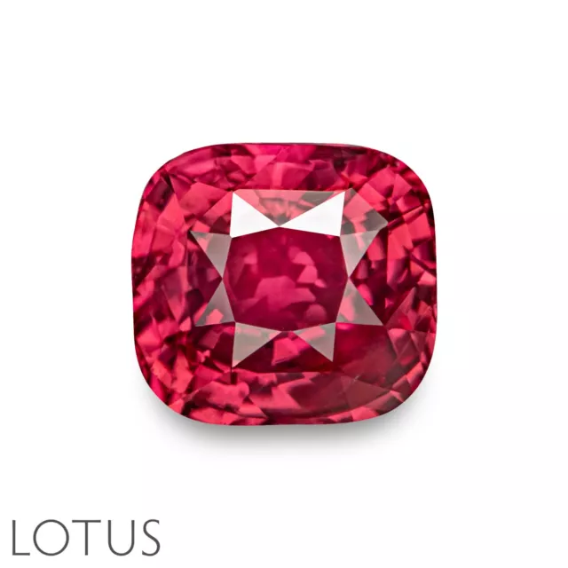 LOTUS Certified MADAGASCAR Ruby 1.54 Ct. Natural Untreated CUSHION Exquisite