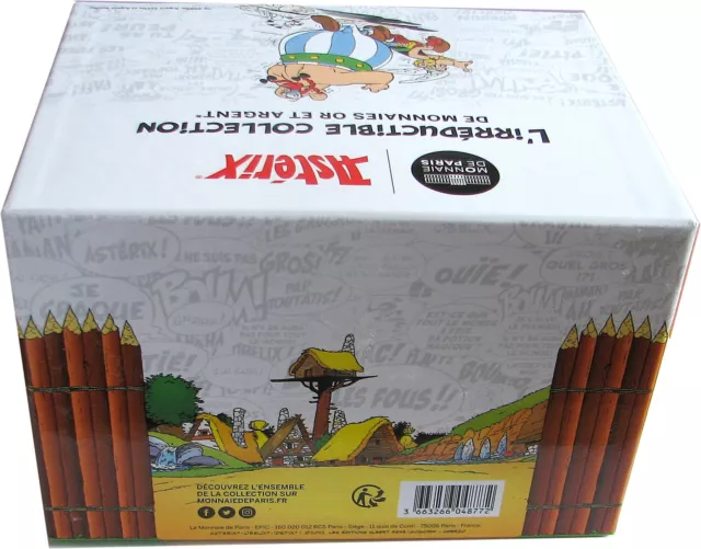 MdP caja de coleccionista 10 EUROS monedas conmemorativas Astérix Collection Francia Francia 2022