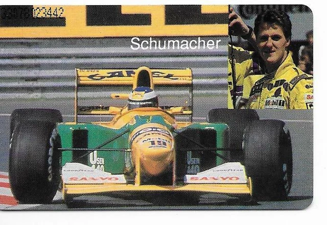Rare / Carte Telephonique - Formule 1 Michael Schumacher Hockenheim F1 Phonecard
