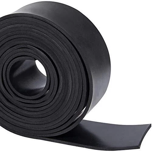 Solid Neoprene Rubber Strips Roll 1/8 (.125) inch Thick X 2 inch Wide Xn