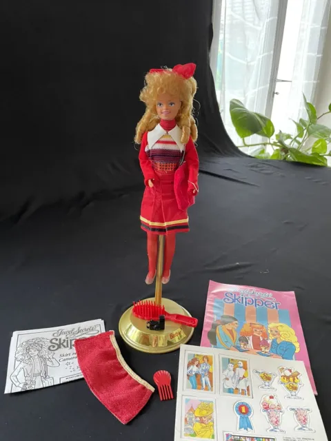 Ancienne poupée Barbie : Skipper vintage Jewel secret