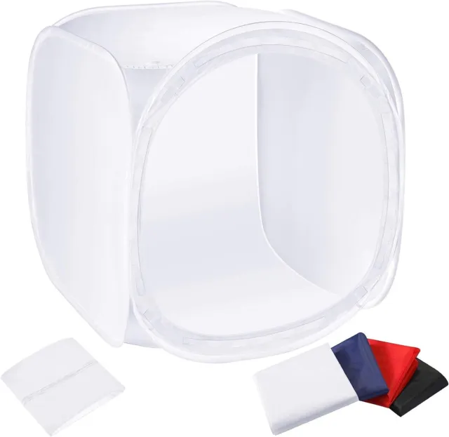 Neewer 60x60cm Photo Studio Tent Foldable Light Cube Diffusion Soft Light Box