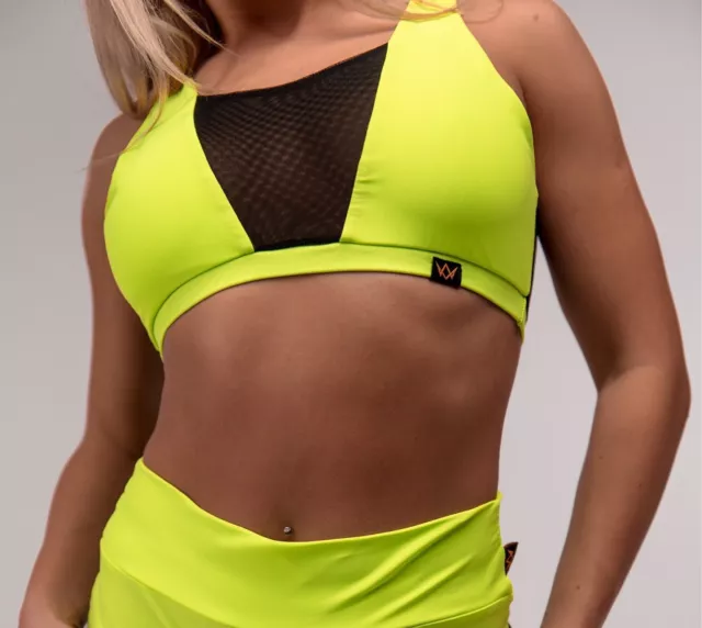 Neon Cropped Top, Rave Crop Top, festival cropped top for women, rave outfit