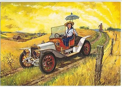 Vintage 1940's-50's Brass Antique Car  Out Of Gas by Robert Petters