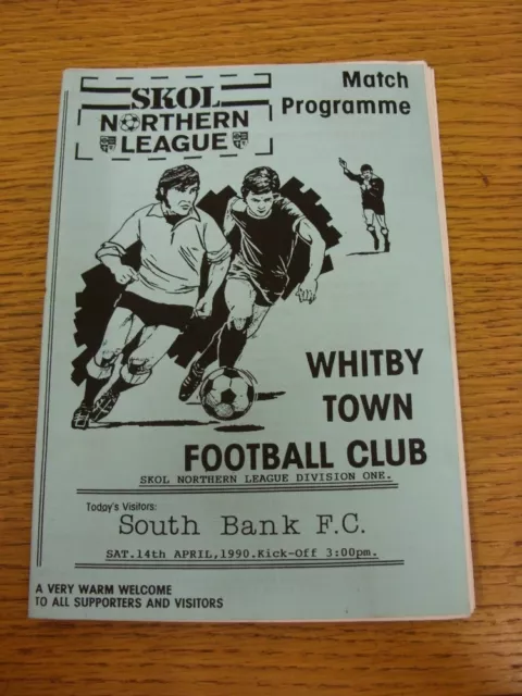 14/04/1990 Whitby Town v South Bank  (Rusty Staple)