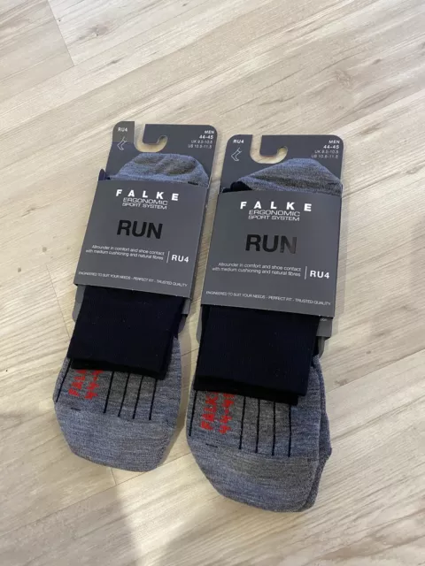 2x Calcetines FALKE RU4 RUN MEN 44 - 45 NUEVOS Calcetines deportivos Premium Calcetines de correr