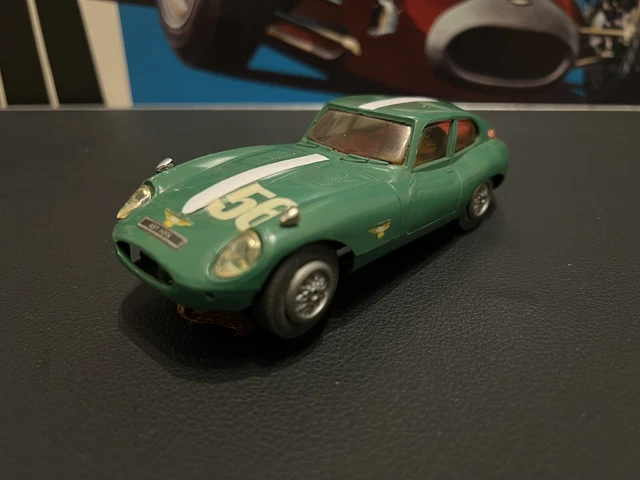 Miniature Stabo - Jaguar Type E Verte - Échelle 1/32 - Sans Boîte