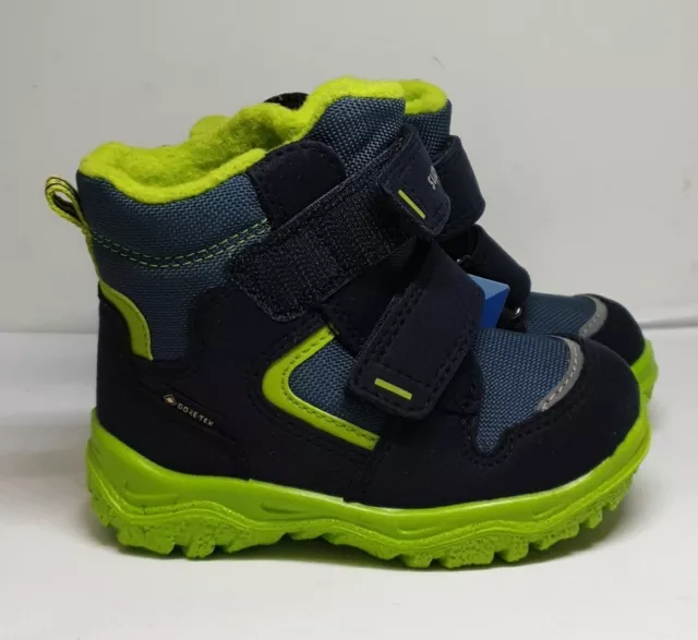 Superfit HUSKY Kids Winter Boots Blue green Size EU 21 | REF BRS#