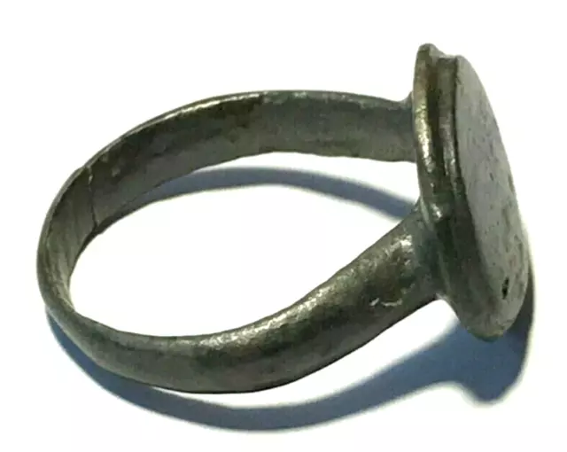 Ancient Bronze Ring Roman Empire 27 BC-476 AD. (Could be worn as a pendant)