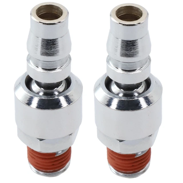 Quick Set Adapter QUICK JOINT ADAPTER Set for Air Compressors and Tools Includes Two ...