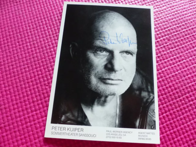 PETER KUIPER Autogramm signiert auf 10x15 cm Autogrammkarte