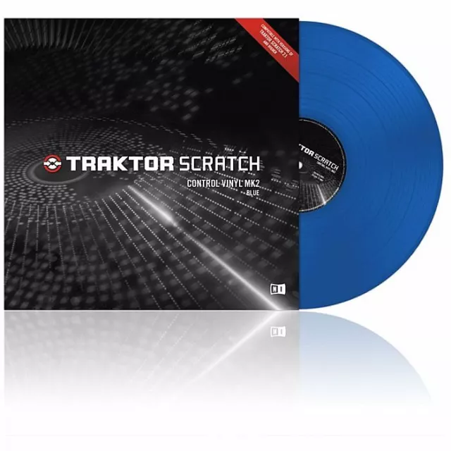 Native Instruments Traktor Control Vinyl MK2 - Blue