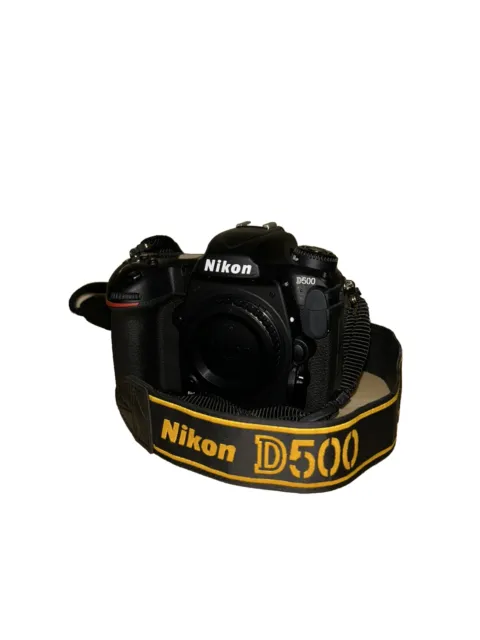 Nikon D500 20.9 MP Digital SLR Camera - Black (Body Only)