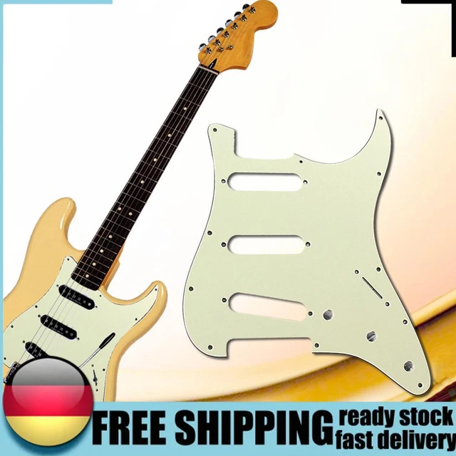 3Ply SSS Stil 11 Montage Schraube Löcher PVC e-Gitarre schlagbrett für den Schut