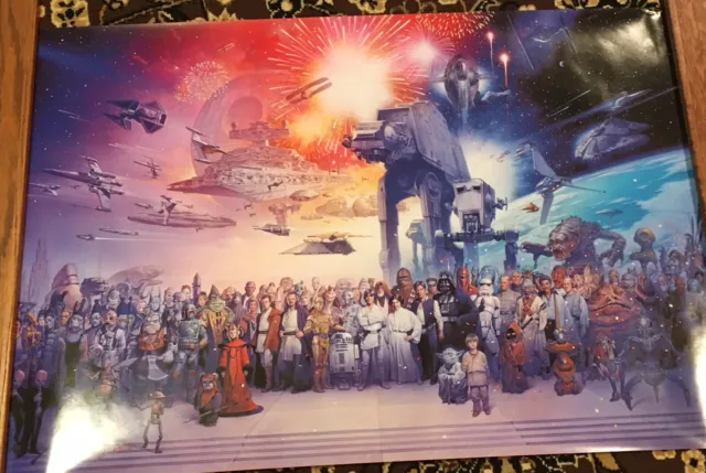 Star Wars Celebration Episode III Tsuneo Sanda Signed Numbered Poster 134/200