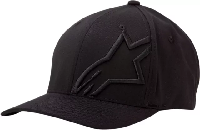 Alpinestars Racing MX 1032810081010SM Corp Shift 2 Flexfit Hat S/M Black