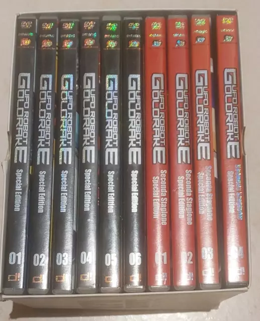 Goldrake Ufo Robot - Serie completa 19 DVD - Stagione 1 & 2 -Leggere per inserti