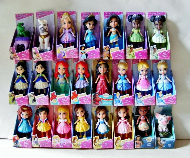 DISNEY PRINCESS MINI Toddler 3 Inch Posable Doll Choose Your