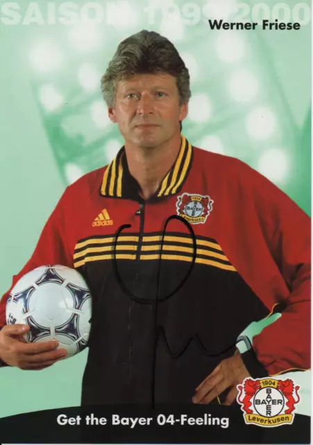 Fußball WM Legende - Werner Friese