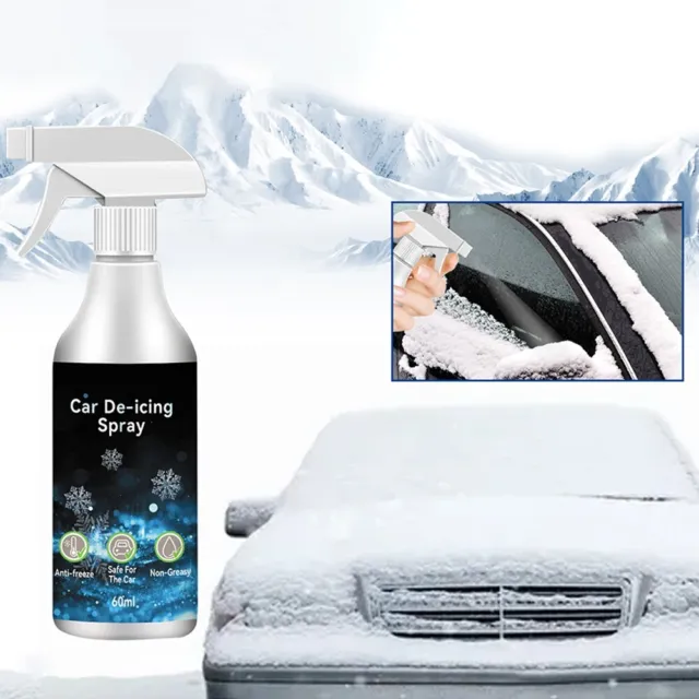 MULTI PURPOSE SNOW Melting Spray for Car Windshields Effective and