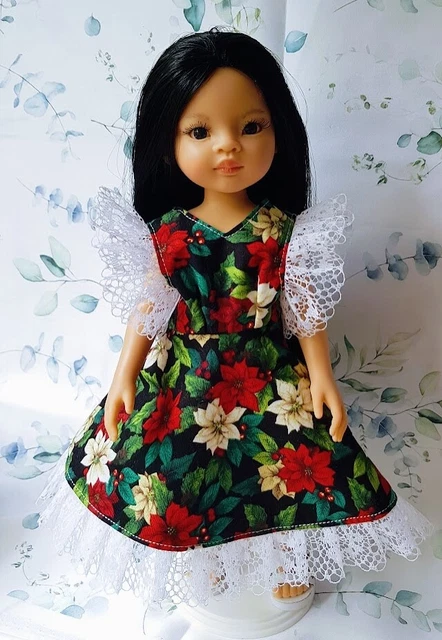 Ensemble robe pour poupée 34/38 cm