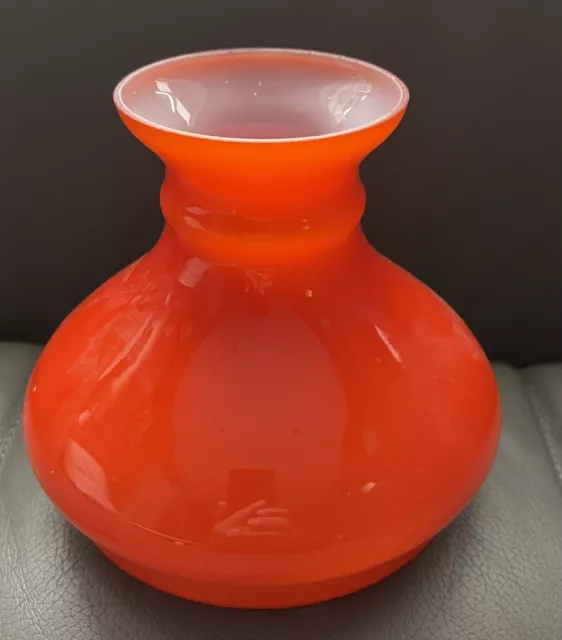 Cased Glass Glass Lamp Shade Oil Lamp Style