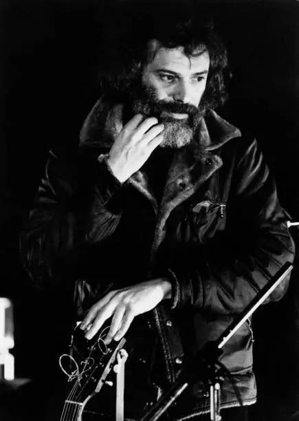 Greek Born French Songwriter Singer & Guitarist Georges Moustaki PHOTO 1