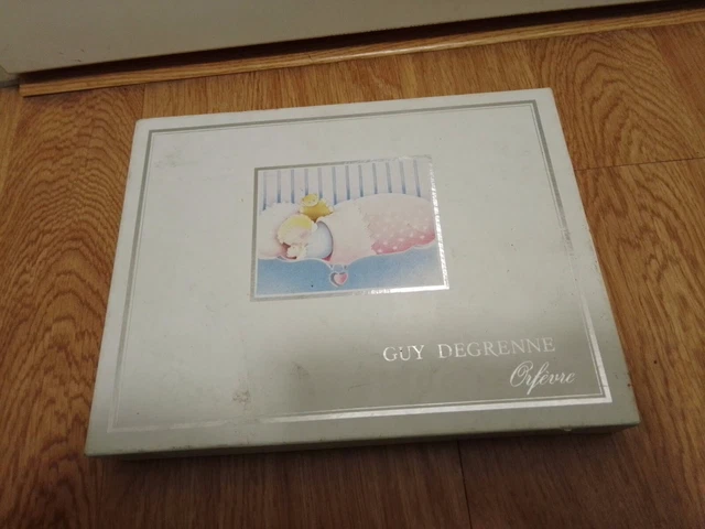 Coffret Guy Degrenne assiette bébé + cuillère - idéal cadeau naissance couvert🎁