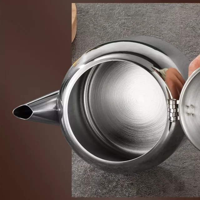 Accesorios de cocina Olla de café Tetera de metal Tortuga Hervidor de agua 3