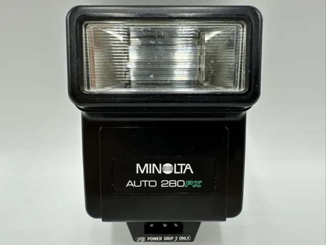 MINOLTA Auto 280FX  FLASH Tested & Working