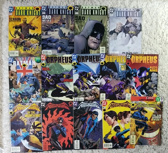 🔥14 DC Comics Lot NIGHTWING Batman Legends of Dark Knight Leonardi Dixon Moench