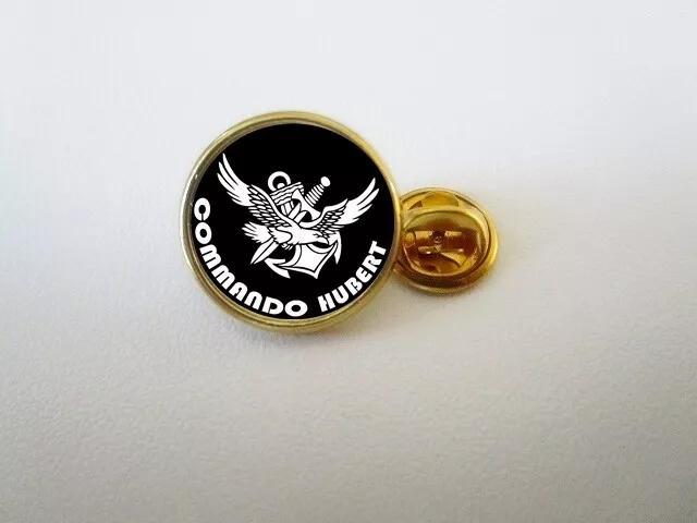 Pins Pin's Badge Commando Hubert Marine France - Finition Or Ou Argent