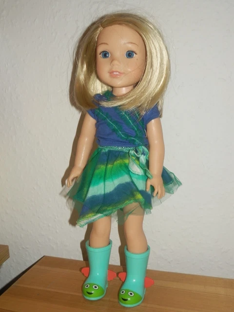 American Girl Wellie Wishers Camille Doll - Cute Blonde 14 inch Doll UK