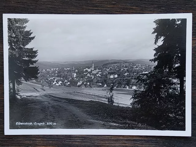 Foto-AK EIBENSTOCK - Erzgebirge - 1937